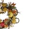 24" Sunflower, Pumpkin & Pinecone Fall Harvest Wreath